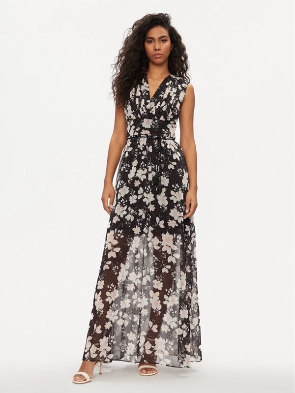 Guess Guess Koktel haljina W3GK60 WDW82 Crna Regular Fit