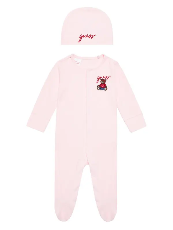 Guess Guess Kombinezon H5YW18 KBZP4 Ružičasta