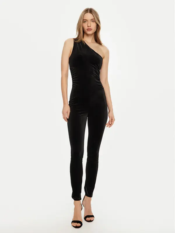 Guess Guess Kombinezon W5RD71 KCM62 Crna Classic Fit