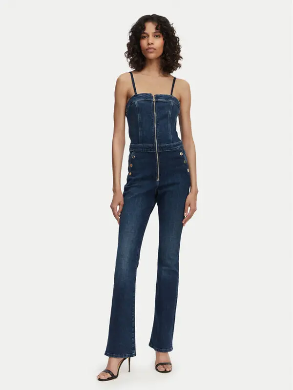 Guess Guess Kombinezon W6RD0I D6883 Plava Regular Fit