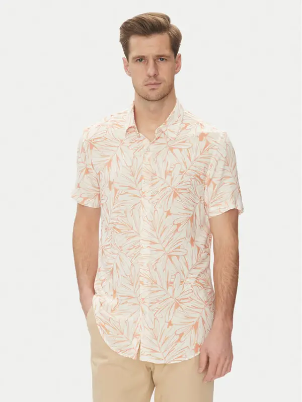 Guess Guess Košulja M5GH75 WD4Z2 Bijela Slim Fit