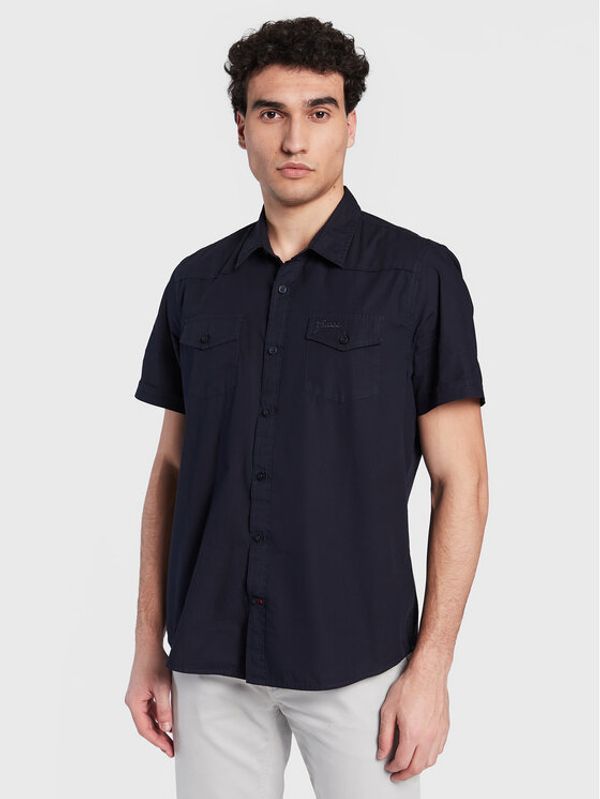 Guess Guess Košulja Nottingham Western M3GH22 WBB80 Plava Regular Fit