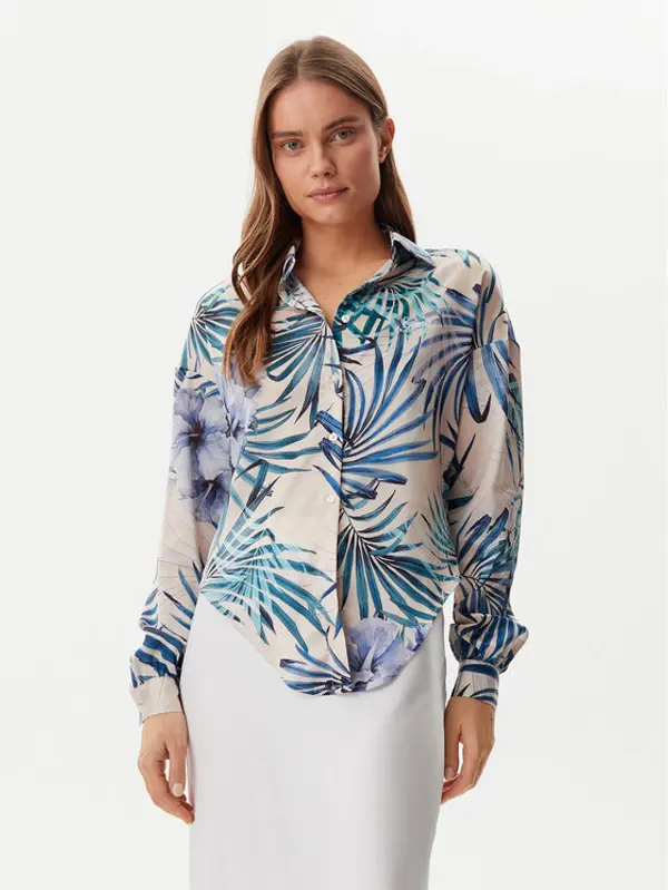 Guess Guess Košulja W5GH0IWH9C2 Šarena Regular Fit
