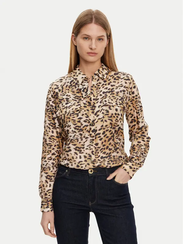 Guess Guess Košulja W5GH83 WH5N2 Šarena Regular Fit