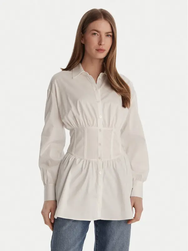 Guess Guess Košulja W6GH97 W2412 Bijela Regular Fit