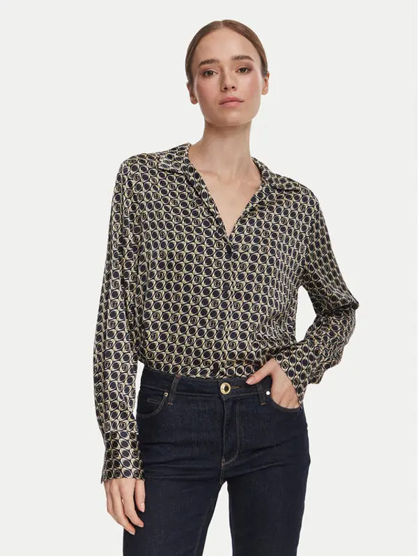 Guess Guess Košulja W6YH23 W2946 Crna Regular Fit