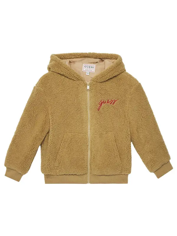 Guess Guess Kožuh H5YJ02 W0330 Bež Regular Fit