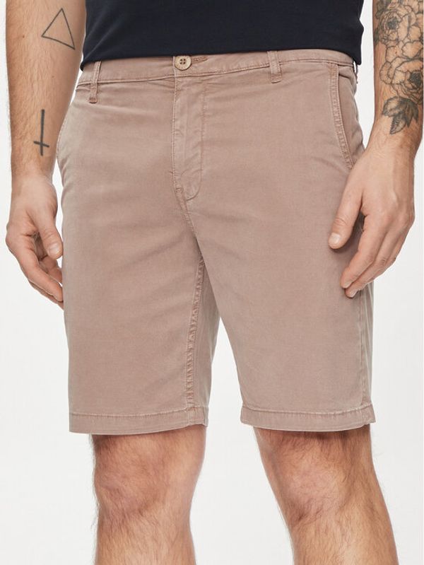Guess Guess Kratke hlače Angels M4GD13 WG3OA Smeđa Chino Fit
