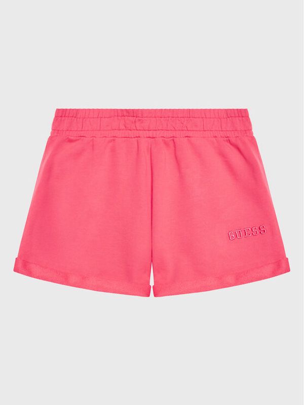 Guess Guess Kratke hlače J3GD02 KA6R3 Ružičasta Regular Fit