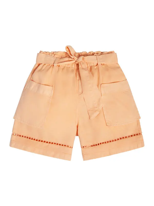 Guess Guess Kratke hlače J3GD03 WE8R0 Narančasta Relaxed Fit