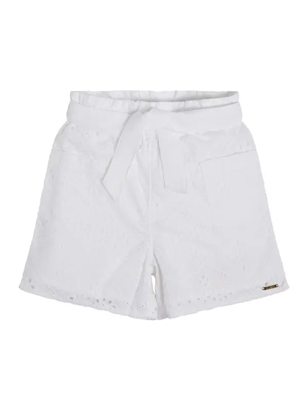 Guess Guess Kratke hlače J3GD04 WFGJ0 Bijela Relaxed Fit