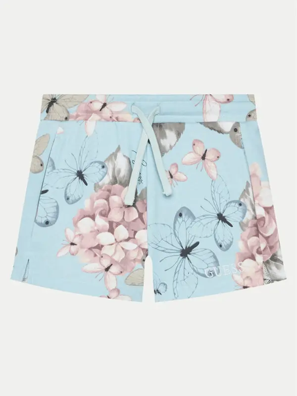 Guess Guess Kratke hlače J5RD15 KA6R4 Šarena Relaxed Fit