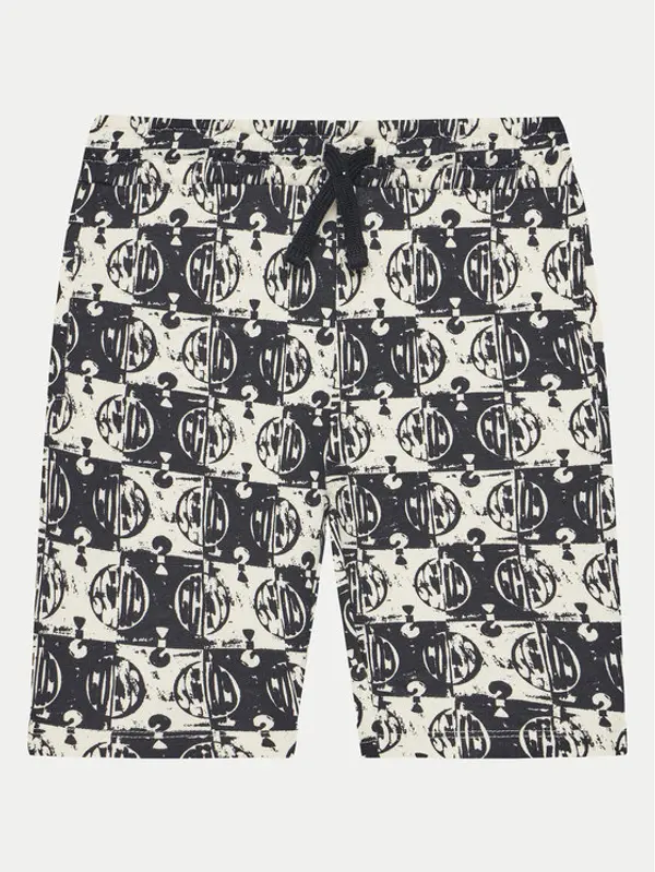 Guess Guess Kratke hlače L5GD10 KA6R4 Crna Relaxed Fit