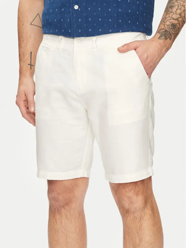 Guess Guess Kratke hlače M4GB59 WG8B0 Écru Regular Fit