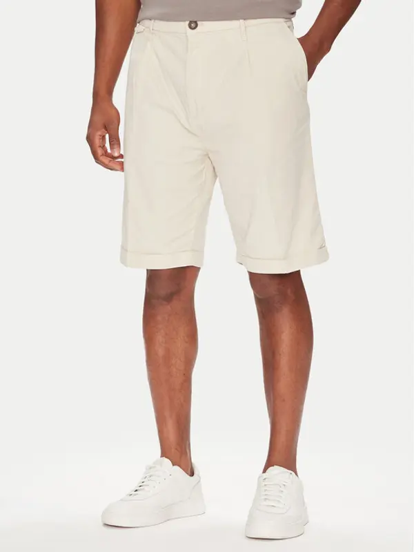 Guess Guess Kratke hlače M5GD26 WH4GA Bež Regular Fit