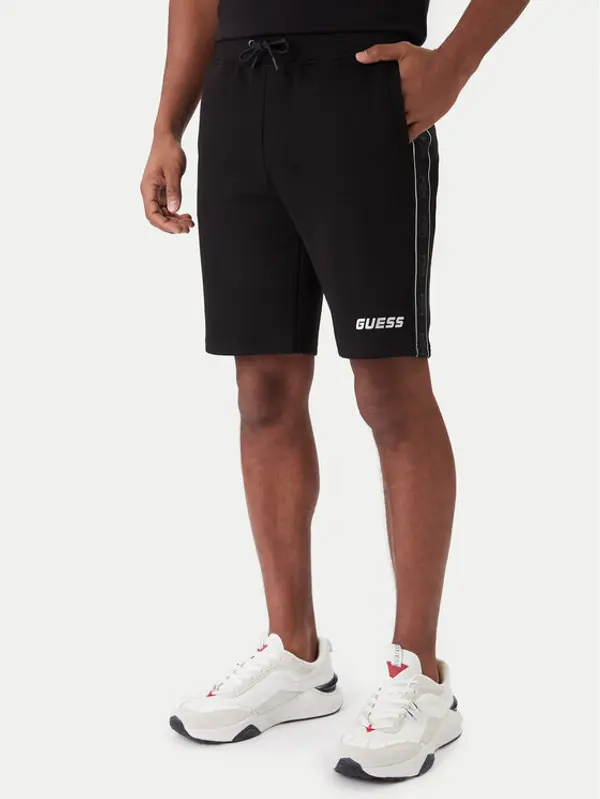 Guess Guess Kratke hlače Mickey Z4RD04 KB3P2 Crna Regular Fit