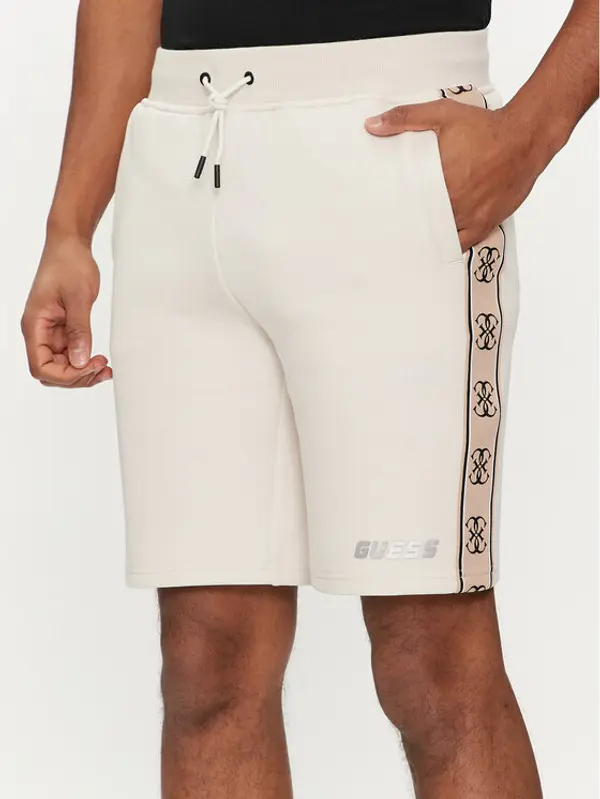 Guess Guess Kratke hlače Mickey Z4RD04 KB3P2 Écru Regular Fit