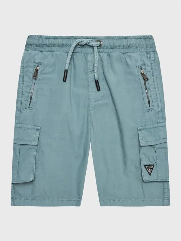 Guess Guess Kratke hlače N2RD01 D3XN0 Plava Regular Fit