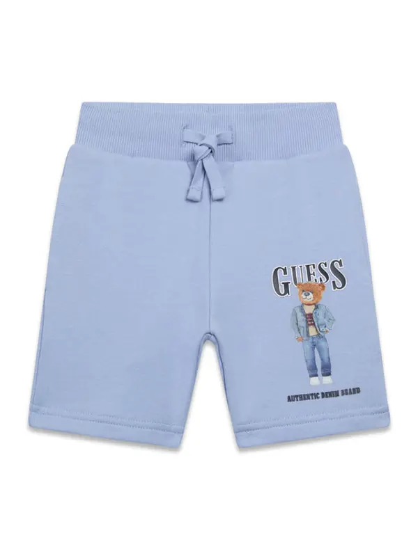 Guess Guess Kratke hlače N6RD02 KAD74 Svijetloplava Regular Fit