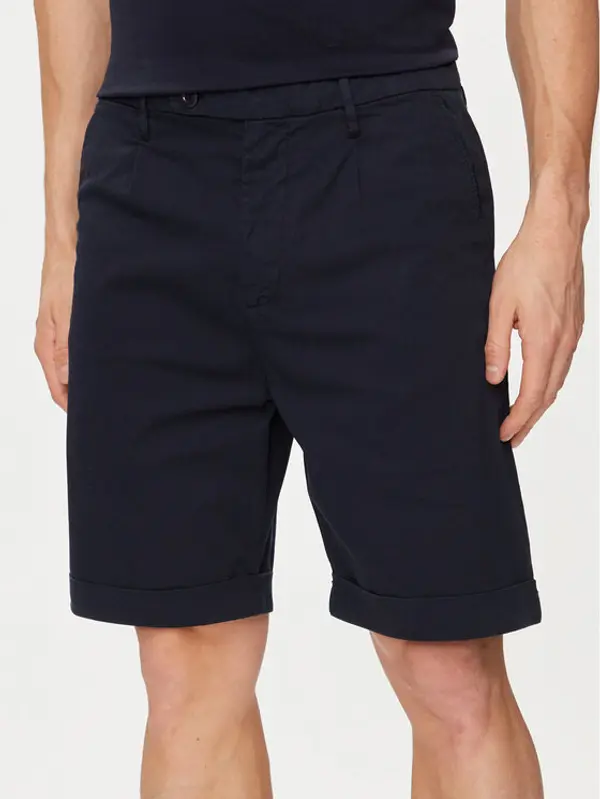 Guess Guess Kratke hlače Noah M4GD14 WG3QA Tamnoplava Slim Fit