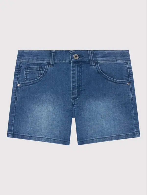 Guess Guess Kratke traperice J0BD09 D4H20 Plava Regular Fit