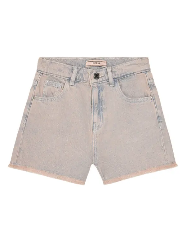 Guess Guess Kratke traperice J5GD00 D5NI0 Ružičasta Regular Fit