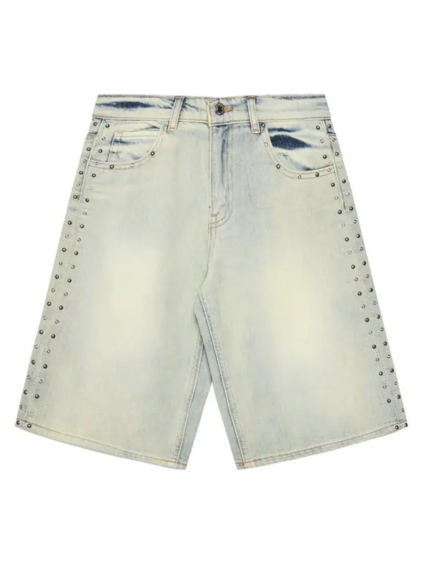 Guess Guess Kratke traperice J5GD09 D45E0 Plava Regular Fit