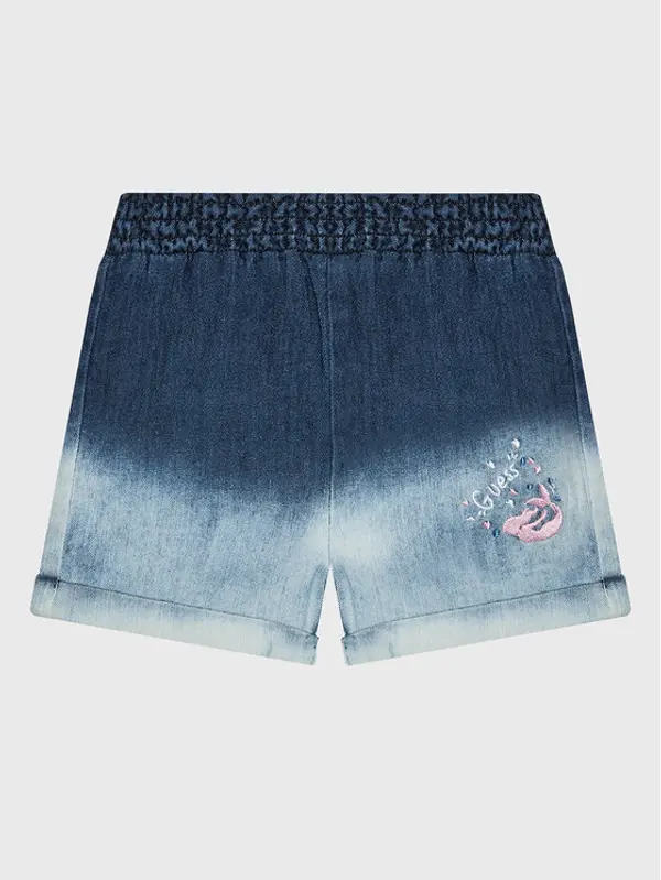 Guess Guess Kratke traperice K3GD14 D50Z0 Tamnoplava Relaxed Fit