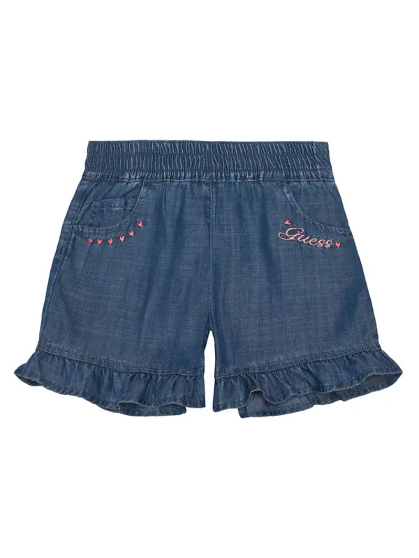 Guess Guess Kratke traperice K6GD06 D3X30 Plava Regular Fit