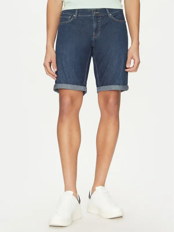 Guess Guess Kratke traperice M5GD01 D5MZ1 Tamnoplava Regular Fit