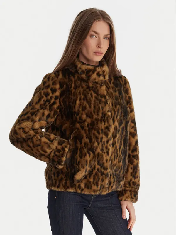 Guess Guess Krzno W5BL65 W3900 Smeđa Regular Fit