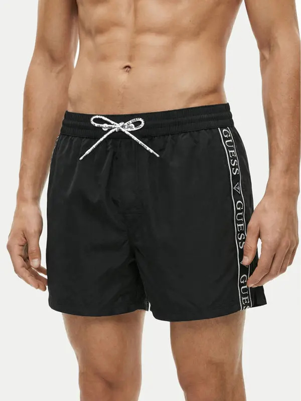 Guess Guess Kupaće gaće i hlače F6GT00 WN162 Crna Regular Fit