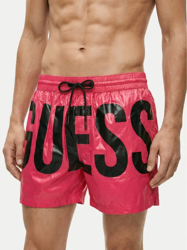 Guess Guess Kupaće gaće i hlače F6GT03 WN322 Ružičasta Regular Fit