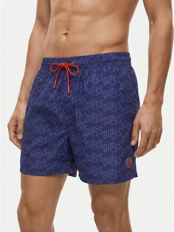 Guess Guess Kupaće gaće i hlače F6GT12 WG2A2 Plava Regular Fit