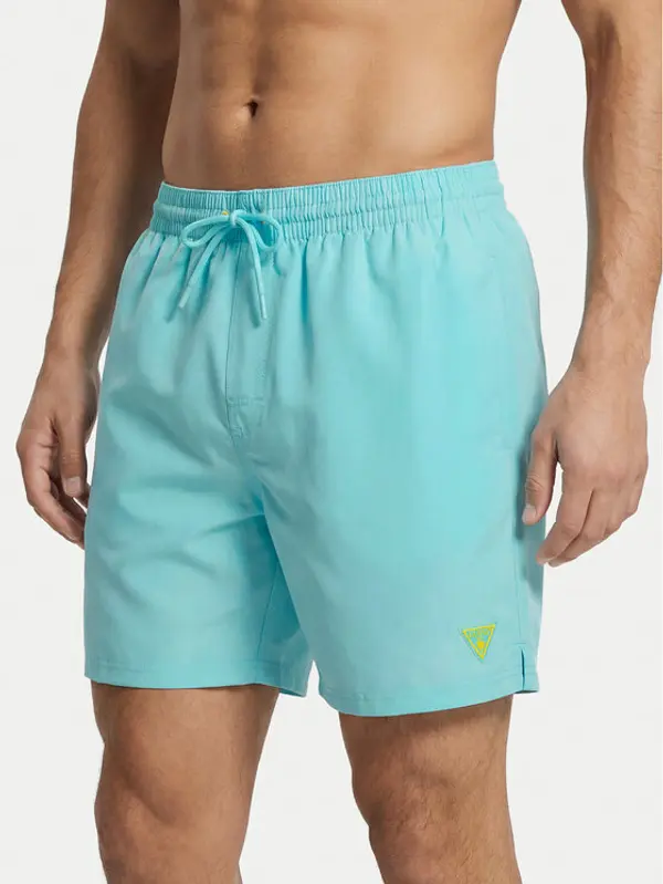 Guess Guess Kupaće gaće i hlače F6GT24 WG282 MEDIUM Plava Regular Fit
