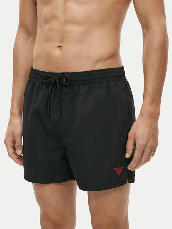 Guess Guess Kupaće gaće i hlače F6GT25 WG282 SHORT Crna Regular Fit