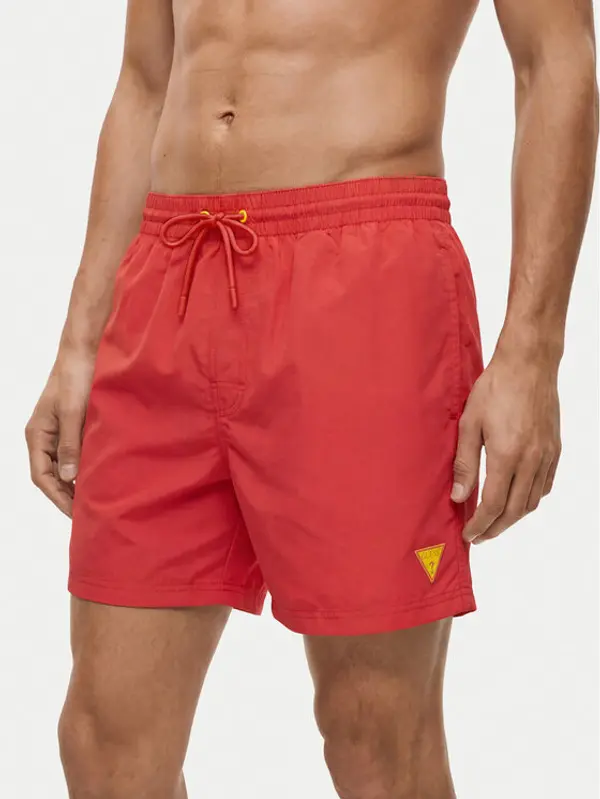 Guess Guess Kupaće gaće i hlače F6GT25 WG282 SHORT Crvena Regular Fit
