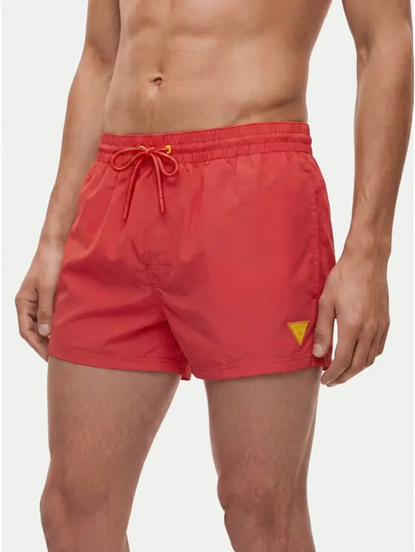 Guess Guess Kupaće gaće i hlače F6GT25 WG282 SHORT Crvena Regular Fit