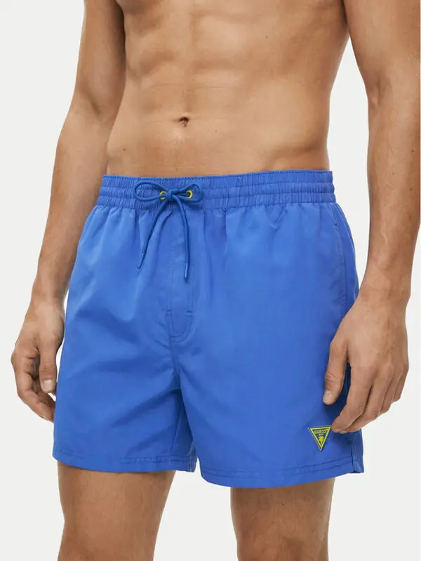 Guess Guess Kupaće gaće i hlače F6GT25 WG282 SHORT Plava Regular Fit