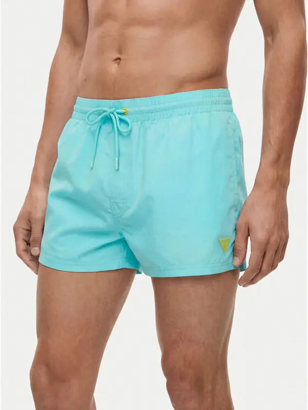 Guess Guess Kupaće gaće i hlače F6GT25 WG282 SHORT Svijetlo plava Regular Fit