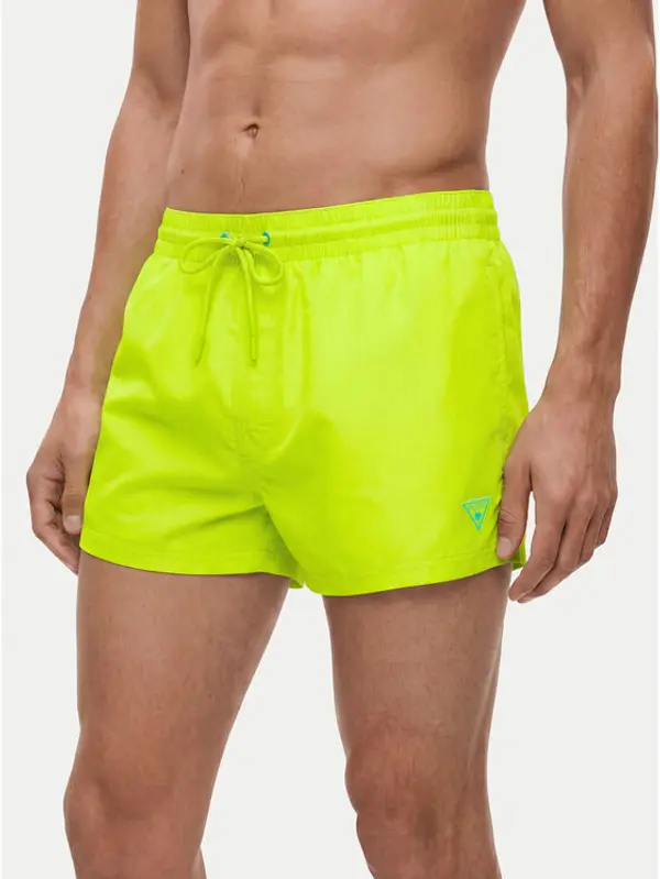 Guess Guess Kupaće gaće i hlače F6GT25 WG282 SHORT Žuta Regular Fit