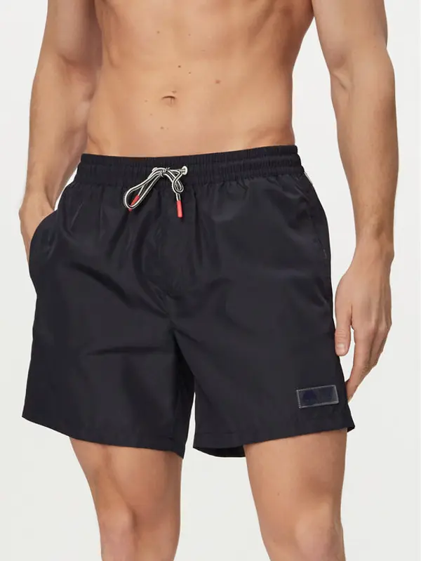 Guess Guess Kupaće gaće i hlače M6GZ20 W2170 Tamnoplava Regular Fit