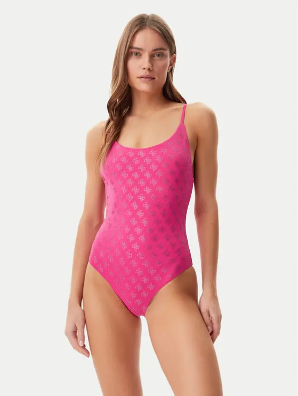 Guess Guess Kupaći kostim E5GJ14 MC040 Ružičasta Regular Fit