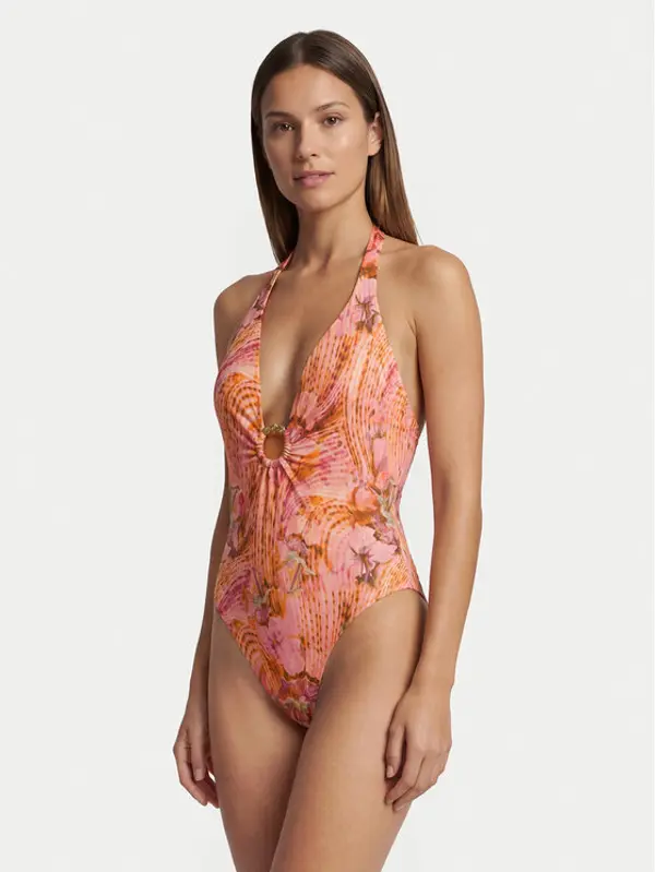 Guess Guess Kupaći kostim E6GJ39 MC04R Ružičasta