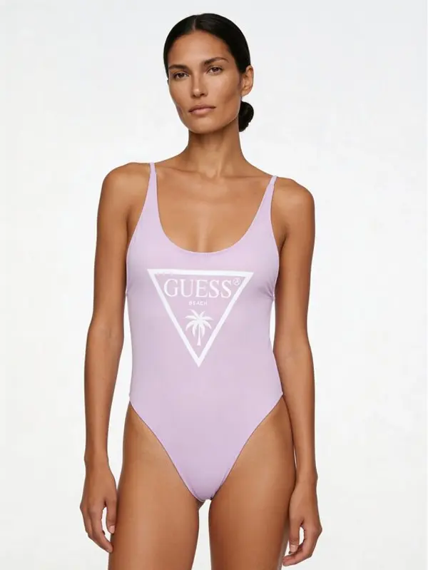 Guess Guess Kupaći kostim E6GJ43 KF442 Ljubičasta