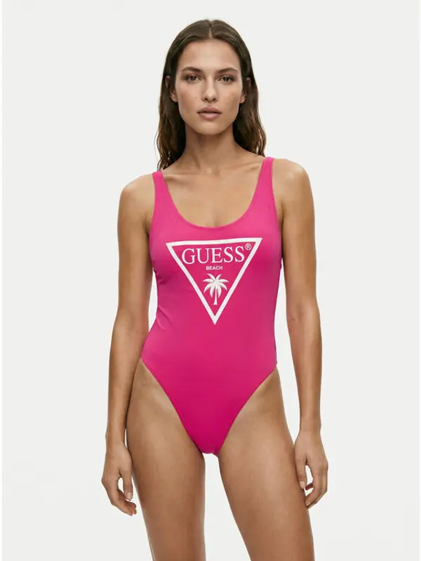 Guess Guess Kupaći kostim E6GJ43 KF442 Ružičasta