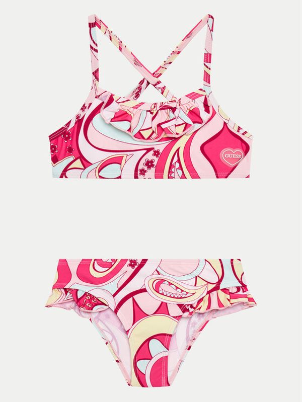 Guess Guess Kupaći kostim J4GZ01 MC052 Ružičasta