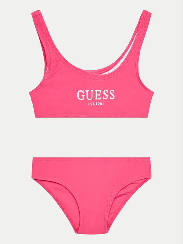 Guess Guess Kupaći kostim J4GZ04 KCA60 Ružičasta