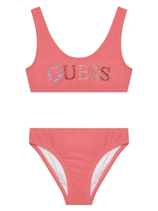 Guess Guess Kupaći kostim J5GZ00 KCA60 Ružičasta