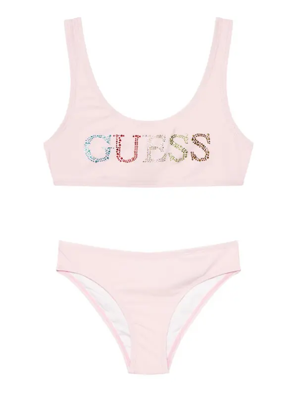 Guess Guess Kupaći kostim J6GZ28 KCA60 Svijetlo roza